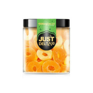 JustDelta10_Gummies_Rings_Peach_1000mg