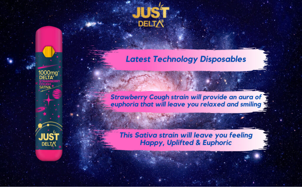Delta 8 Cartridge 1000mg Strawberry Infographic